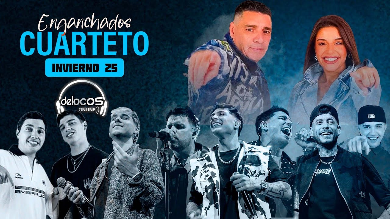 Enganchados Invierno 2025 🥶❄️☃️🧣🔥#Cuarteto 🎹​ | De Locos Online