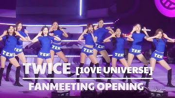 251018 TWICE FANMEETING [10VE UNIVERSE] - TWICE SONG + TALK THAT TALK + THIS IS FOR