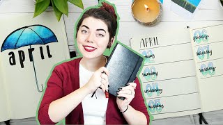 PLAN WITH ME: April Bullet Journal + March Flip-Through