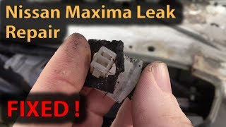 #271 Nissan Maxima A33 Leak Repair, How to fix leaks