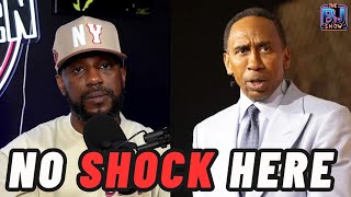 NOBODY IS SURPRISED STEPHEN A SMITH DEFENDED SHAQ