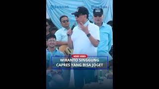 PRABOWO TERTAWA saat Wiranto Singgung Capres Harus Bisa Joget
