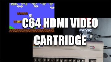 ISEVIC C64 HDMI via Cartridge Port