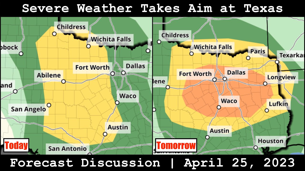 Severe Weather Takes Aim At Texas