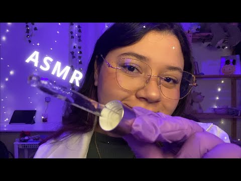 ASMR | Dermatologista cuidando da SUA pele 👩🏻‍⚕️✨ (skincare, pluck/pull) - roleplay 