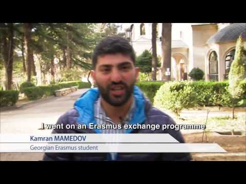 Erasmus-ის პროგრამებში მონაწილე სტუდენტები