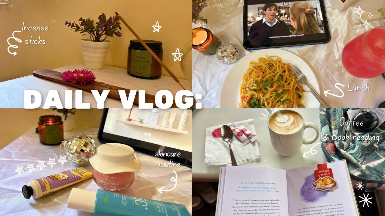 Daily vlog 🎀; A calm & cozy vlog! 🤍