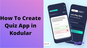 How to create Quiz App System in Kodular Online App Builder 2021