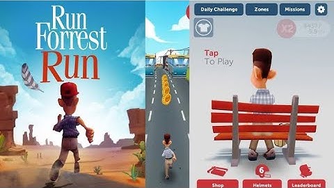 Endless running game offline - Run Forrest Run
