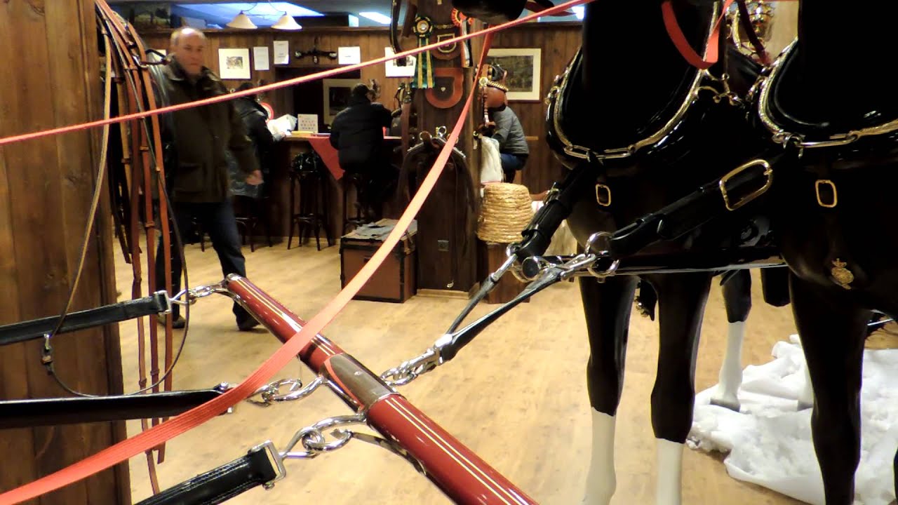 My 2012 visit at Van der Wiel harnessmakers in Belgium, second video 