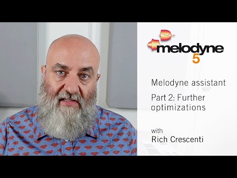 Vocal editing with Melodyne assistant. Part 2: Further optimizations