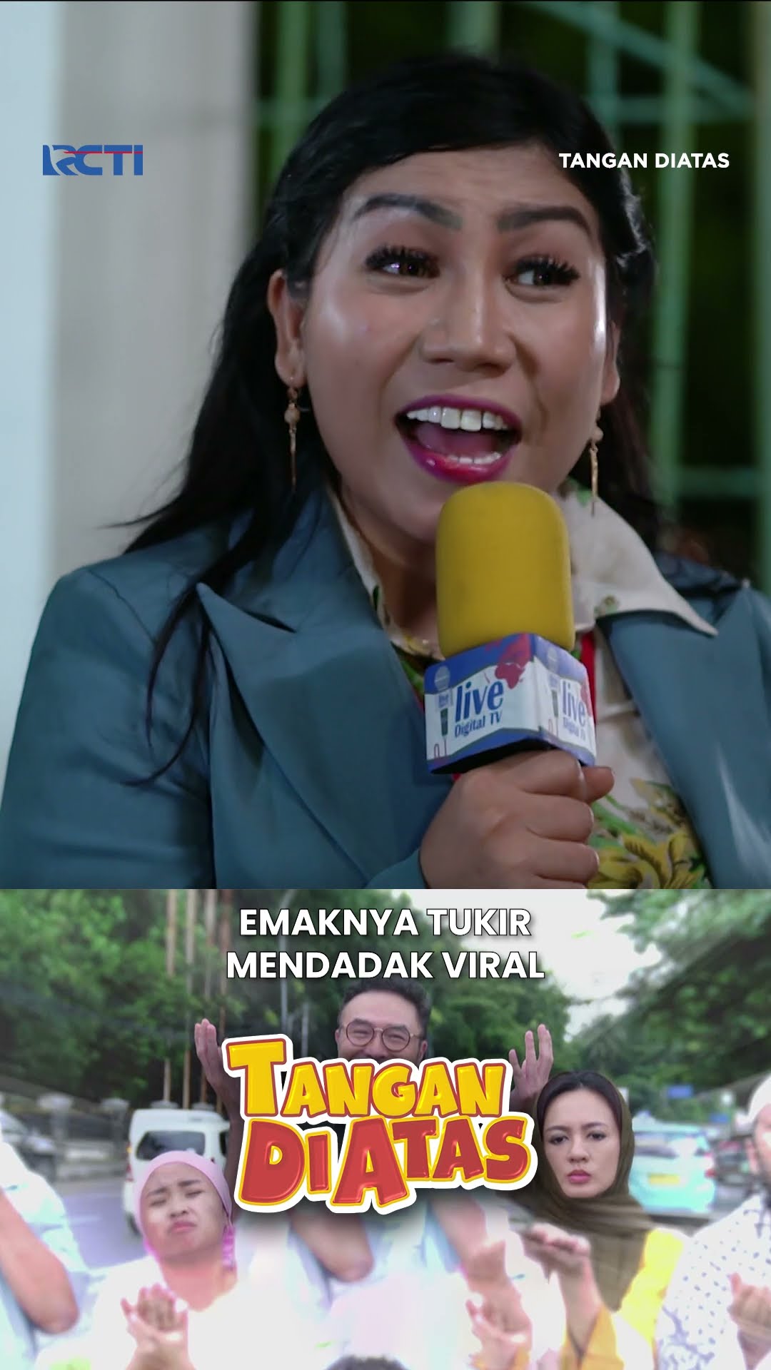 Emaknya Tukir Mendadak Viral #Tangandiatas #Rcti #shorts