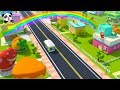Take Baby Bus to See Rainbow Kingdom | BabyBus Car Animation & Song Compilation | BabyBus