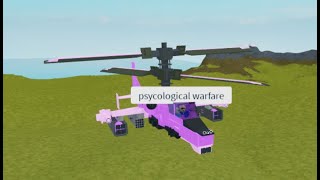 literally OUTRUNNING shredders in my KA-50 in plane crazy arena