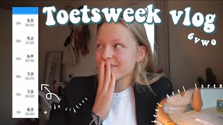 TOETSWEEK VLOG 6vwo + CIJFERS ~ 2024 ✩ Lydia Elisabeth