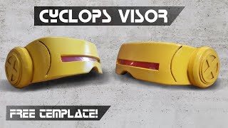 X-Men Animated Series Cyclops Visor EVA foam DIY