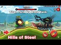 Boss Rush Fight In Hills Of Steel With Titan Tank | Tank Level 7