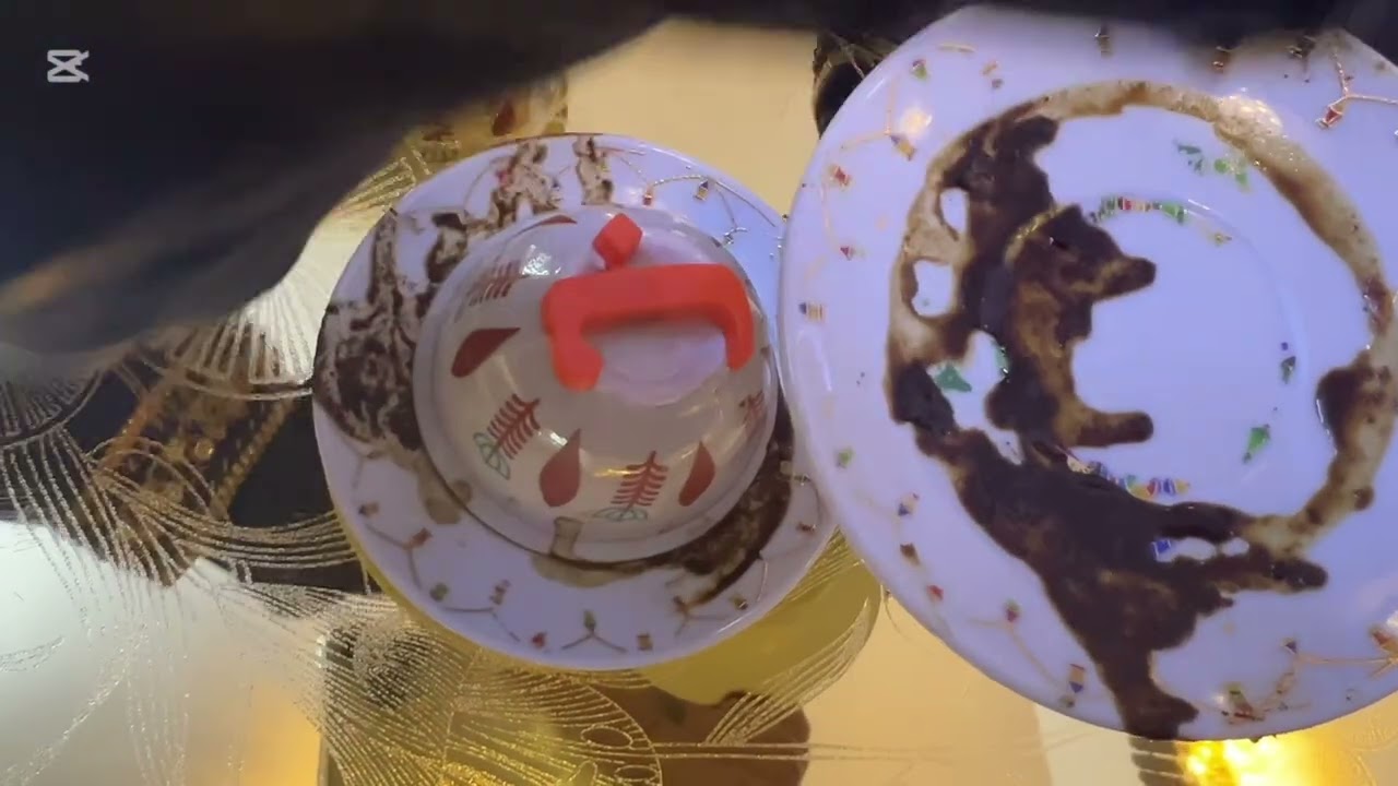 قراءة فنجان على الأحرف 