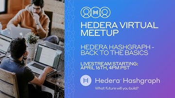 Hedera Hashgraph - Back to the Basics - Virtual Meetup