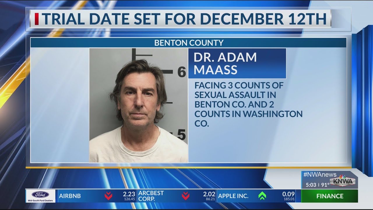 Benton County trial set for doctor accused of sexual assault - YouTube