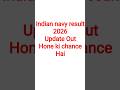 Indian Navy Result 2026 Today Update | Aaj Result Aane Ki Sambhavana | Navy Result Latest News