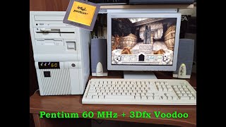 Retro Pentium 60 MHz (s4) + 3Dfx Voodoo