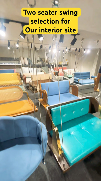 Two seater swing for new inter site 👍