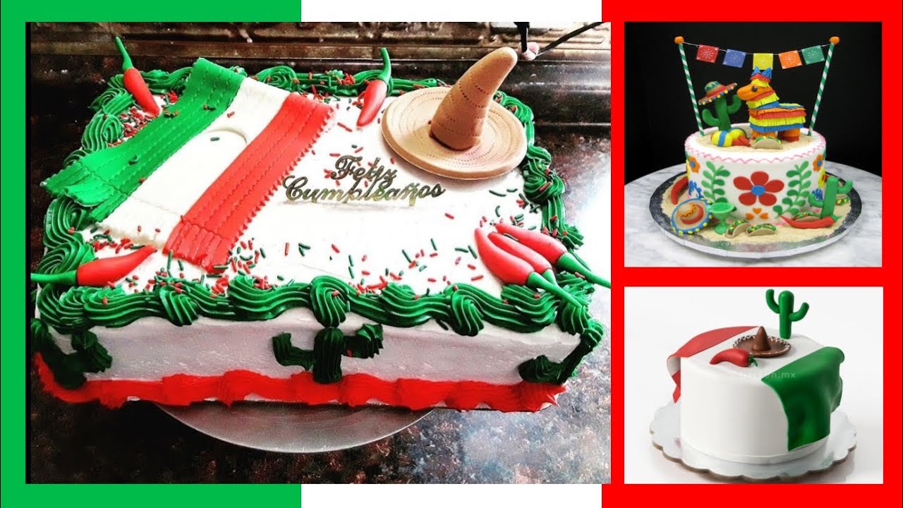 Pasteles para Fiesta MEXICANA 2022 ? ? ? - YouTube