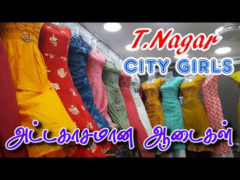 Girl's Special Collection|T Nagar Retail Shopping | City Girls | Tops, Kurtis, Western