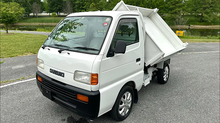 1997 SUZUKI CARRY DD51T- 3-Way Dump Bed - JDM - 4WD - BED OPERATION