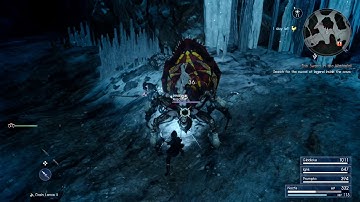 Final Fantasy 15 Find Sword in Cave Waterfall Quest