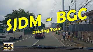 Chill Ride to Uptown Mall BGC | Driving Tour | ASMR | 4K