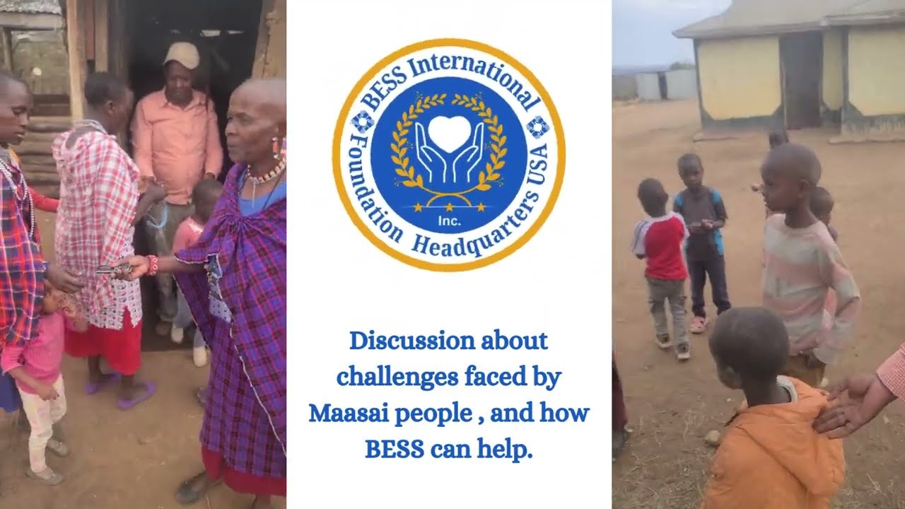 BESS International Foundation's Outreach to Maasai Orphanage Village, Kenya