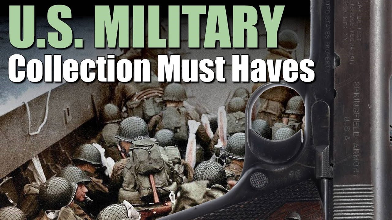 US Military Collection Must Haves - YouTube