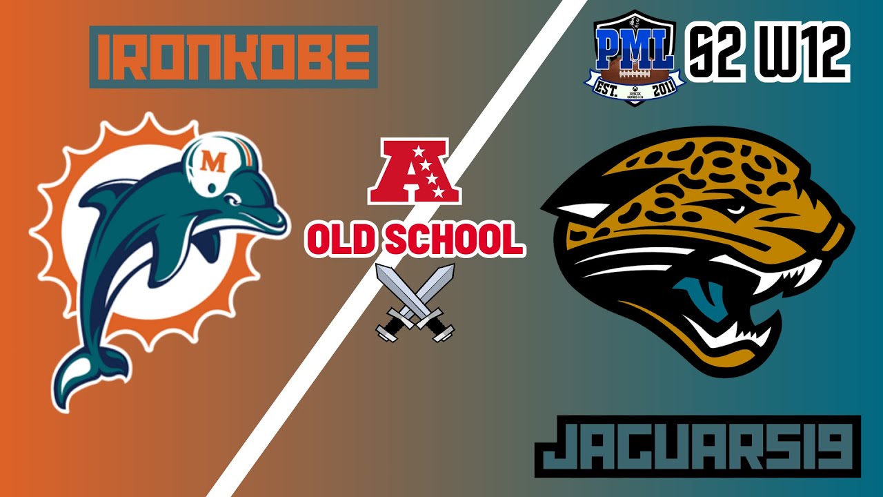 S2 W12 Dolphins vs Jaguars Highlights YouTube