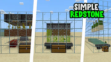 Top 5 Easiest Redstone Contraptions In Minecraft