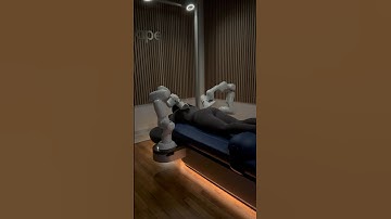 📍Aescape Robot massage #spa #nyc #thingstodoinnyc #contentcreator #massage #robot #cool #irobot