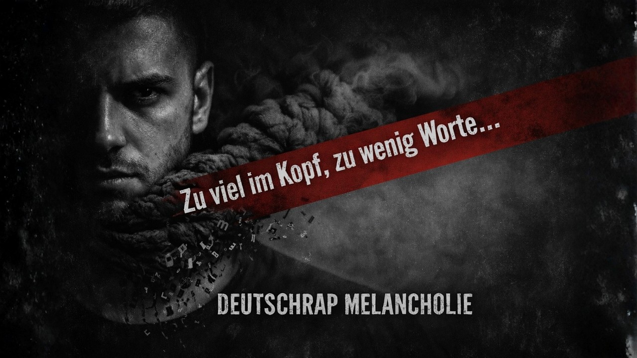Zu viel im Kopf, zu wenig Worte… | Deutschrap Melancholie