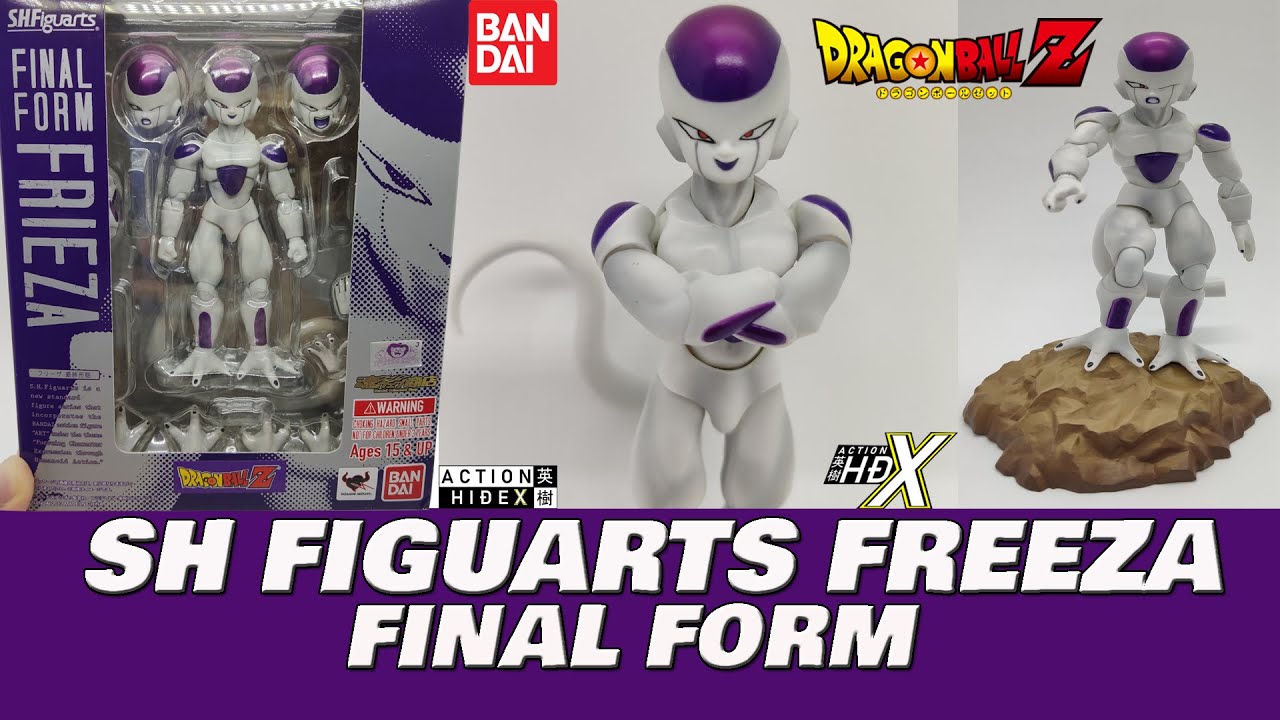 Action Hidex Unboxing Review Bandai SH Figuarts Freeza Final Form - YouTube