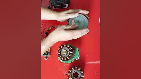 Độ-Quấn lại motor brushless tháo máy photo chạy công suất cao.