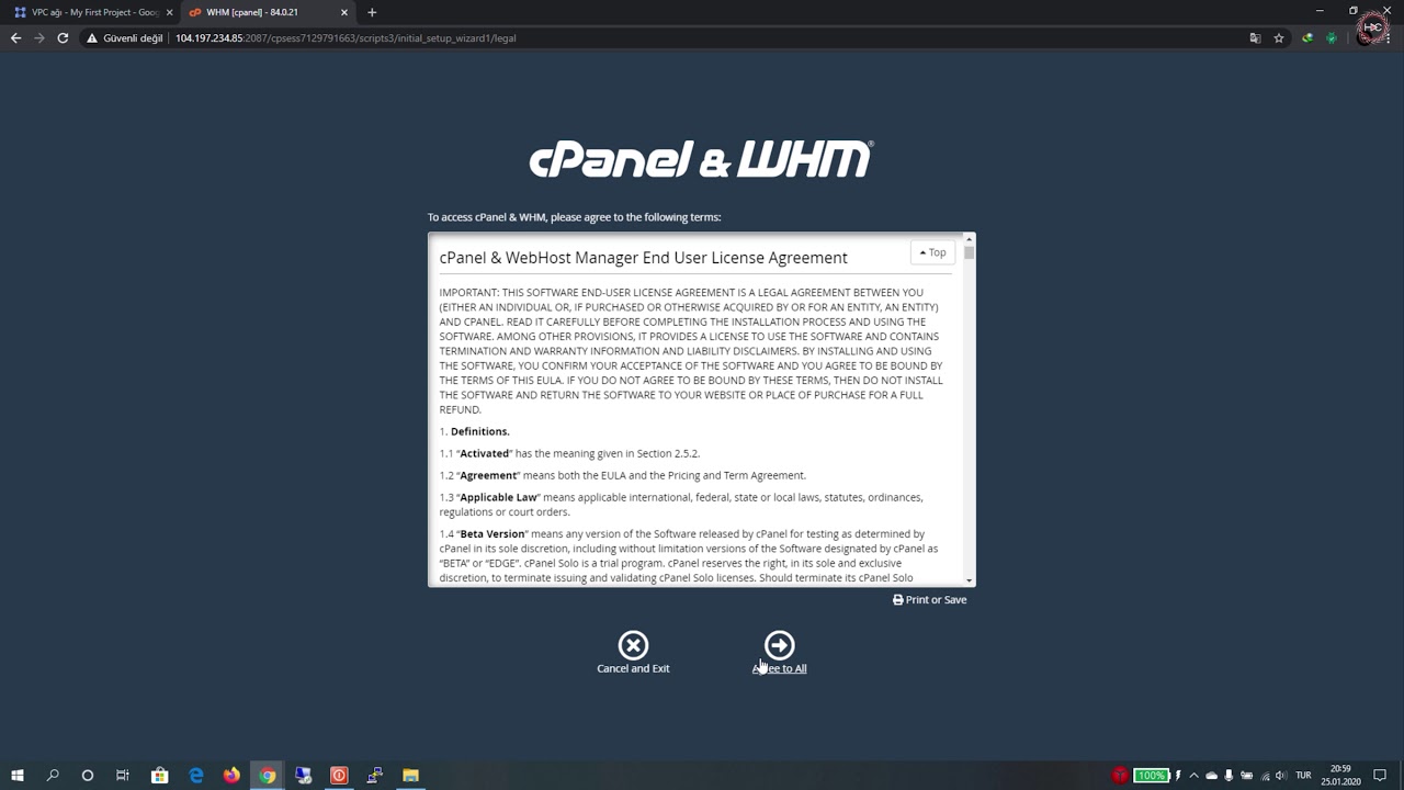 CentOS 7 cPanel Kurulumu / How To Install cPanel on CentOS 7 - YouTube