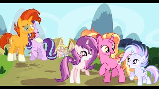 MLP [{Next Gen}] The Starburst Family {Speedpaint} [(Base Edit)]