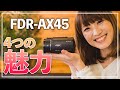 SONY FDR-AX45の4つの魅力とは？光学ズーム30倍の4K ビデオカメラ