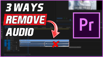 How to Remove Audio from Video in Adobe Premiere Pro