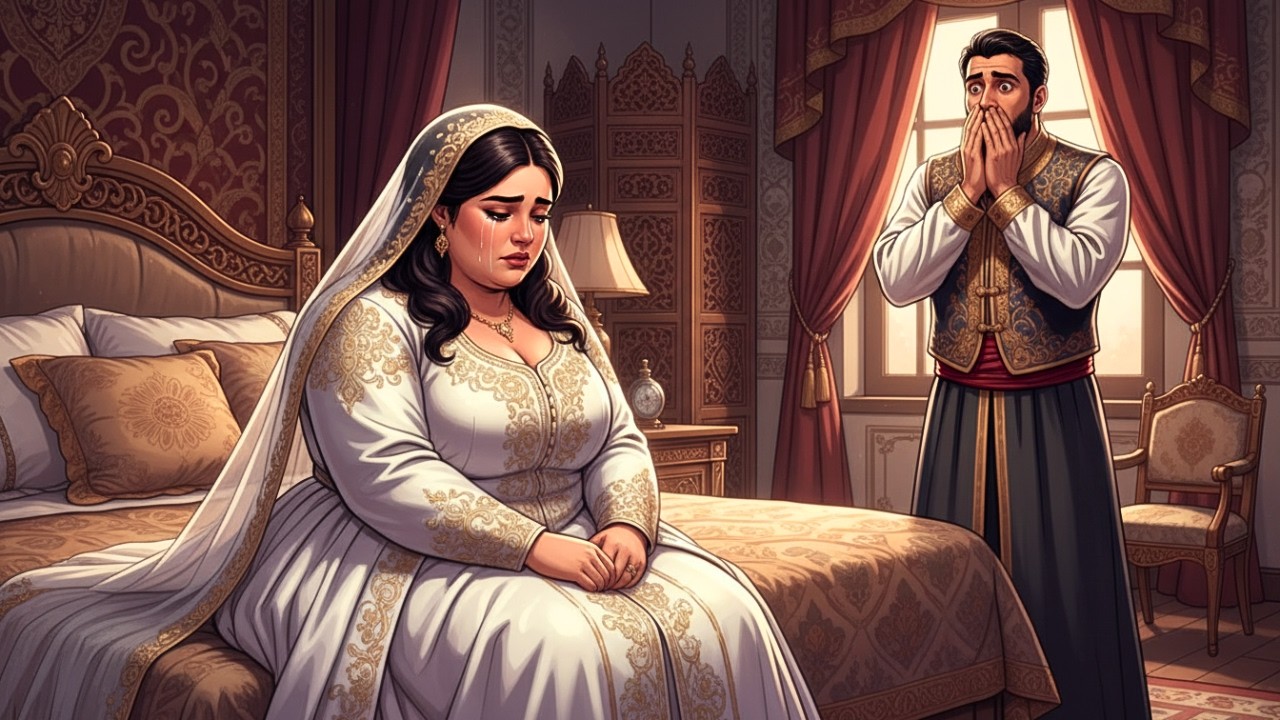 بدّلوها بأختها السمينة ليلة الزفاف.. فلما كشف وجهها صُعق بما رأى