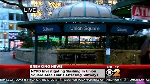 3 Injured In Union Square Subway Station Slashing