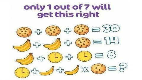 Only 1 Out of 7 will get this right - Maths Viral Puzzle