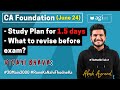 What &amp; how to revise in 1.5 days before Maths Stats LR exam | CA Foundation June 2024 1.5 days Plan