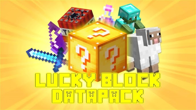 Minecraft Lucky Block Datapack [1.16+] Minecraft Data Pack