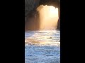 Мистическая скала на Pfieffer Beach / Keyhole Rock